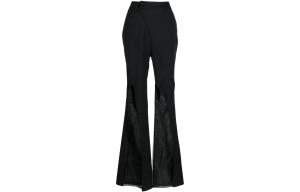 Женские повседневные брюки SS23 Feng Chen Wang, черный