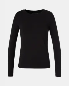 Женская футболка с длинным рукавом и круглым вырезом Easy Wear, черный