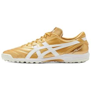 C3 TF Бутсы для футбола на искусственном покрытии Unisex Gold Asics, Pure Gold/White