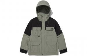 Куртка унисекс зеленая The North Face, зеленый