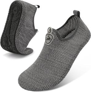 Женские и мужские водные туфли Spesoul с быстрым высыханием, пляжные и для плавания, обувь-босоножки, акваноски, наружные носки для бассейна, реки и дайвинга, серый