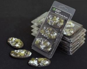 Gamers Grass: Подставки Овальные - Зима 75 мм (3 шт.) Inna marka