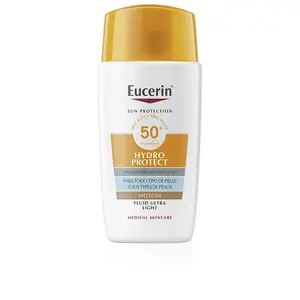 Солнцезащитный крем Sun protection hydro protect fluido con color spf50+ Eucerin, цвет Medium, 50 мл.