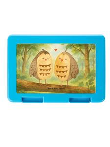 Mr. & Mrs. Panda Белый ланчбокс с изображением совы (без надписи)