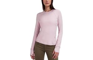 Футболка с рукавом реглан женская Lululemon, розовый