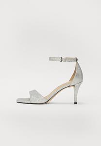 Босоножки на высоком каблуке JAIDA MICHAEL Michael Kors, серебристый