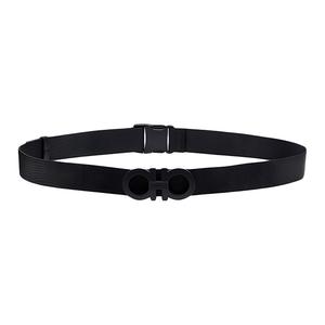 Ремень для сумки из телячьей кожи FERRAGAMO мужской черный