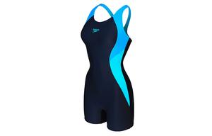 Женский слитный купальник темно-синий/синий Speedo