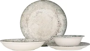 Набор столовых приборов (средний) - Sedir - 24 предмета - 6 персон - фарфор Rinart