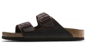 Биркеншток 'Habana' узкой посадки из промасленной кожи с мягкой стелькой, Аризона, коричневый