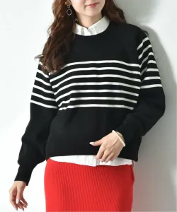 Пуловер-реглан с каймой, напоминающей пот Interplanet, цвет Black