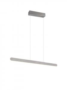 Подвесной светильник HELIOS из матового алюминия Trio Leuchten, Aluminium gebürstet