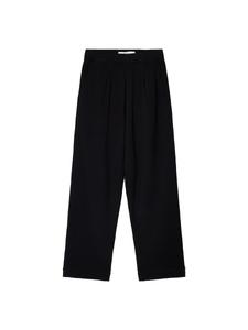 Широкие брюки Bershka, черный