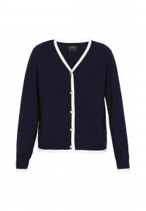 Usha BLACK LABEL Вязаный кардиган в цвете navy