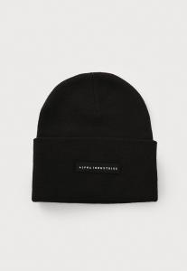 Шапка Alpha Industries LOGO BEANIE UNISEX, Black