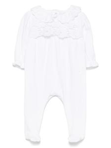 Пижама с цветочной аппликацией Patachou, белый