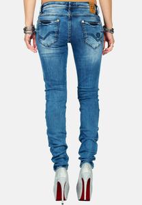 Джинсы облегающего кроя Cipo & Baxx, синий