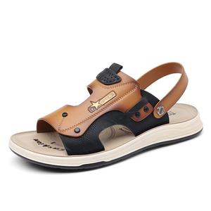 Пляжные сандалии мужские Egchi, коричневый