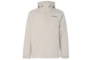 Куртка мужская ветровка Omni Heat утепленная водонепроницаемая термоотражающая Ecru Columbia