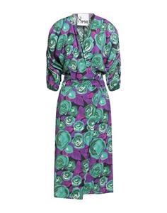 Платье миди 8Pm, зеленый