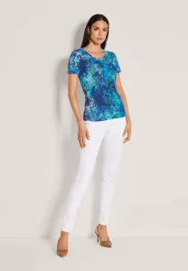 Футболка с принтом druckpullover Madeleine, Royal Blue Turquoise Blue Multicolour