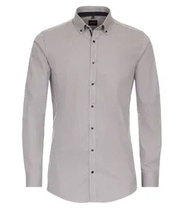 Деловая рубашка VENTI "Деловая рубашка VENTI принт", синий