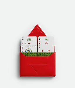 Playing cards BOTTEGA VENETA, красный камень