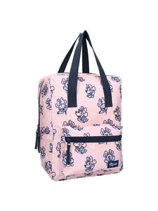 Disney Minnie Mouse Школьный рюкзак Disney с Минни Маус, розовый, с розовым передним карманом