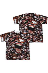 Футболка с коротким рукавом для подростков Batman Famous Wretch Sub (принт спереди и сзади) Gildan, белый