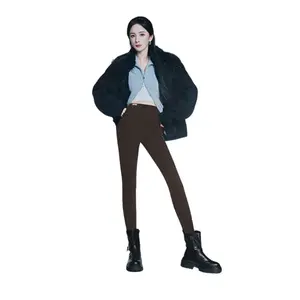 Женские леггинсы sinsin fall and winter 4.0pro SIINSIIN, коричневый