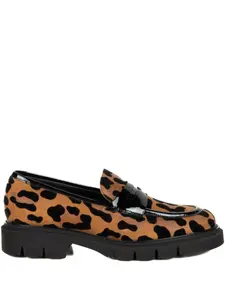 Кожаные лоферы Luca Grossi, коричневый