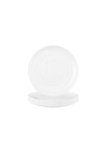 Белые керамические тарелки Terra ø 17,7 см 6 шт Seltmann Weiden
