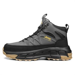 Jeep Короткие ботинки Мартин на платформе черно-серого цвета, цвет Black Gray