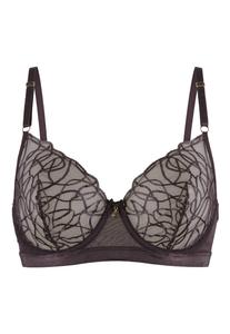 LingaDore Бюстгальтер-майка в темно-сером цвете