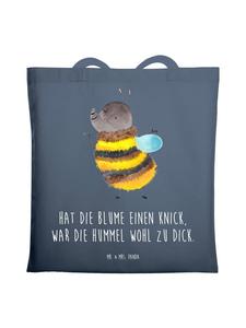 Mr. & Mrs. Panda Мягкая сумка Hummel с надписью, выполненная в индиго-синем цвете