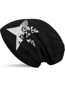 Шапка styleBREAKER Feinstrick, черный