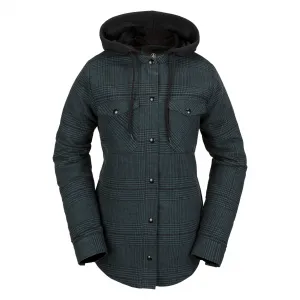 Женская фланелевая куртка с капюшоном Volcom, Balsam