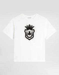 Футболка с принтом DOLCE & GABBANA, белый