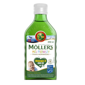 БАД, Orkla, масло печени норвежской трески Moller's My First, 250 мл Inna Marka