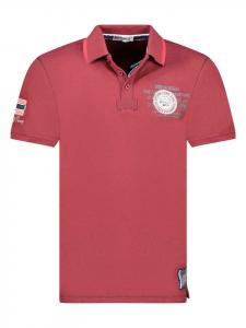 Рубашка-поло Geographical Norway, красный