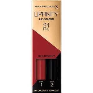 Max Factor Makeup Women Lipfinity Classic 115-Confident