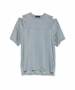 Tornado mart яркая гладкая футболка с разрезом, свободного кроя, цвет Light Green