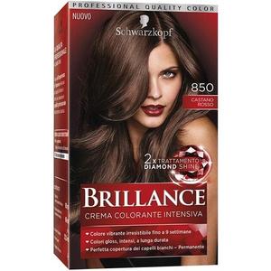 Крем-краска Brillance Cream Intensiv Coloring №850 - Красный Каштан, Testanera