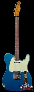 Fender Custom Shop Ограниченная серия 1960 Telecaster Relic Состаренный Ocean Turquoise 7,25 фунта