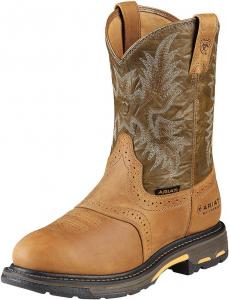 Мужские ботинки ARIAT Workhog Wellington с водонепроницаемым композитным носком, зеленый