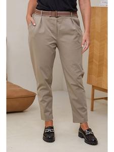 Тканевые брюки Curvy Lady Hose, бежевый