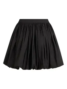 Плиссированная юбка мини KARL LAGERFELD, черный