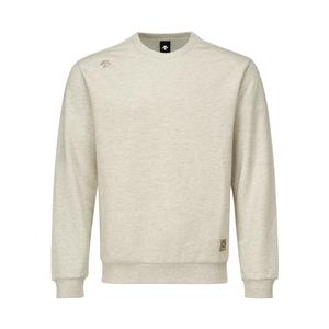 Спортивный стиль вязаный свитшот мужской DESCENTE, Cr-Cr