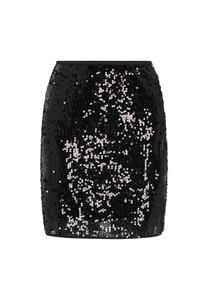 MyMo at night Юбка в крапинку черного цвета