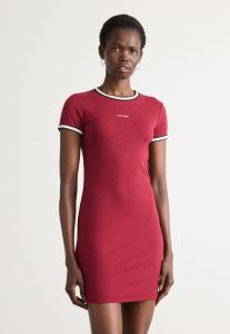 Платье Calvin Klein Jeans COLOR BLOCK BABY, Magenta Jewel/Red
